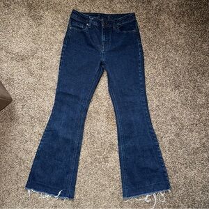Antonio Melani Women's Blue Flare Jeans size 26-27